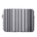 Barcode Pattern 14  Vertical Laptop Sleeve Case With Pocket View1