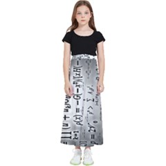 Science Formulas Kids  Flared Maxi Skirt by Ket1n9