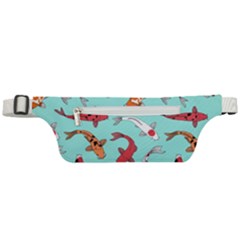 Pattern With Koi Fishes Active Waist Bag by Ket1n9