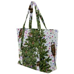 New Year S Eve New Year S Day Zip Up Canvas Bag by Ket1n9