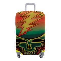 Grateful Steal Your Face Deadhead Hippie Logo Symbol Luggage Cover (small) by Loisa77