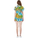 World Map Chiffon Lounge Set View2