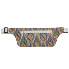 Tribal Background Boho Batik Active Waist Bag by anzea