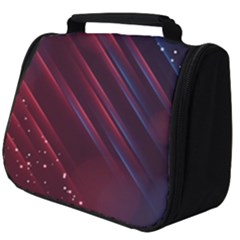 Illustrations Space Purple Full Print Travel Pouch (big) by anzea