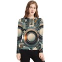 Technology Robot Internet Processor Women s Long Sleeve Rash Guard View1