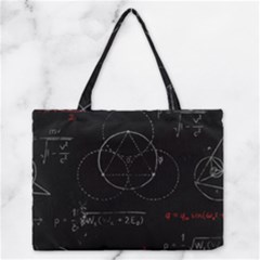 Math Board Circuit Circuits Computer Shield Tech Technology Zipper Medium Tote Bag by Loisa77