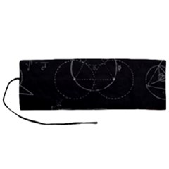 Math Board Circuit Circuits Computer Shield Tech Technology Roll Up Canvas Pencil Holder (m) by Loisa77