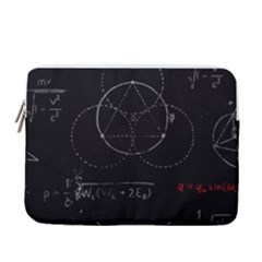 Math Board Circuit Circuits Computer Shield Tech Technology 13  Vertical Laptop Sleeve Case With Pocket by Loisa77