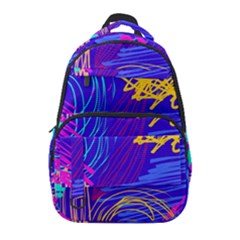 Seamless Vintage Pattern Retro 80s Or 90s Style Abstract Carry-on Travel Backpack by Loisa77