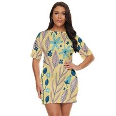 Plants Art Motif Flowers Just Threw It On Dress by Loisa77