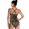 Vintage Batik Art Architecture Pattern Tankini Set View2