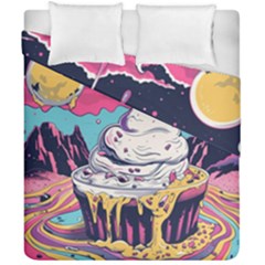 Dessert Chocolate Cream Duvet Cover Double Side (california King Size) by Loisa77