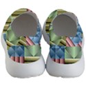 Patchwork Tile Pattern Mosaic Women s Lightweight Slip Ons View4