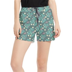 Illustration Pattern Seamless Women s Runner Shorts by Loisa77
