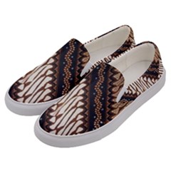 Batik Indonesian Culture Indonesia Authentic Men s Canvas Slip Ons by Perong