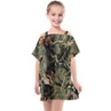 Realtree Camo Seamless Pattern Kids  One Piece Chiffon Dress View1