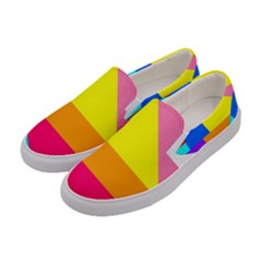 Pattern Design Decoration Women s Canvas Slip Ons by Perong