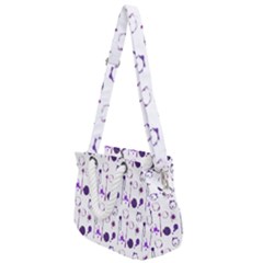 Liquid Splash Pattern Stroke Drip Rope Handles Shoulder Strap Bag by Perong