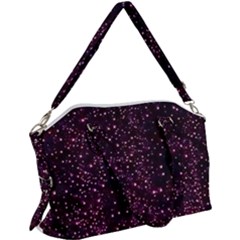 Glitter Light Lights Pastel Pattern Style Texture Canvas Crossbody Bag by Perong