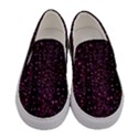 Glitter Light Lights Pastel Pattern Style Texture Women s Canvas Slip Ons View1