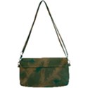 Seamless Pattern Pattern Leaves Removable Strap Clutch Bag View2