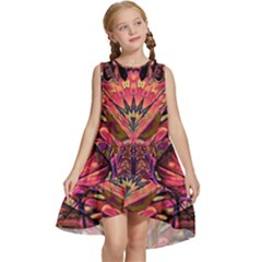 Trippy Garland Kids  Frill Swing Dress by MRNStudios
