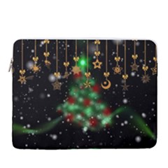 Christmas Star Jewellery 15  Vertical Laptop Sleeve Case With Pocket by anzea