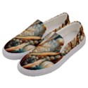 Undersea Dreams Saltwater Ocean Men s Canvas Slip Ons View2