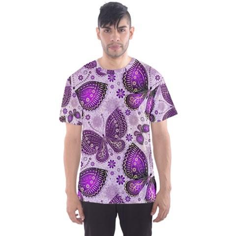 Butterflies Butterfly Insect Animal Nature Men s Sport Mesh T-shirt by Maspions