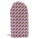 Fern Pattern 2 Pink Microwave Oven Glove View2