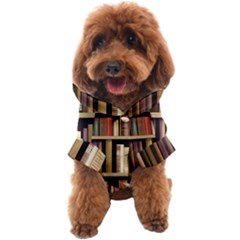 Books Bookshelves Office Fantasy Background Artwork Book Cover Apothecary Book Nook Literature Libra Dog Coat by Posterlux