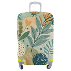 Leaves Pattern Flora Nature Luggage Cover (medium) by Posterlux