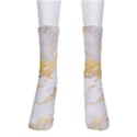 Marble Pattern Crew Socks View1