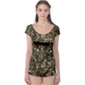 Camouflage Army Survival Uniform Boyleg Leotard  View1