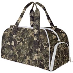 Camouflage Army Survival Uniform Burner Gym Duffle Bag by Posterlux
