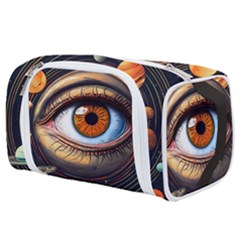 Eye Of The Universe (ai) Toiletries Pouch by dflcprintsclothing