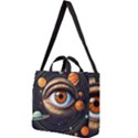 Eye of the Universe (AI) Square Shoulder Tote Bag View1