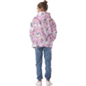 Beautiful Cute Animals Pattern Pink Kids  Oversized Hoodie View2