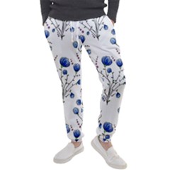 Flowers Seamless Pattern Victorian Men s Jogger Sweatpants by Maspions