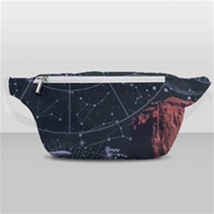 Astrology Surreal Surrealism Trippy Visual Art Waist Bag  by Bedest