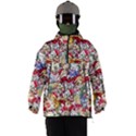 Pattern Kitten Christmas Men s Ski and Snowboard Waterproof Breathable Jacket View1