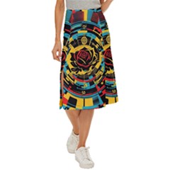 Therose Midi Panel Skirt by DaMorClothingCompany