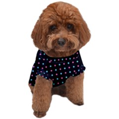 Pattern Dots Wallpaper Seamless Dog T-shirt by Salmanaz77