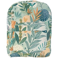 Leaves Pattern Flora Full Print Backpack by Salmanaz77
