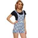 Tiles Abstract Pattern Texture Design Short Overalls View3