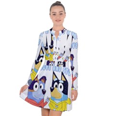 Bluey Long Sleeve Panel Dress by avitendut