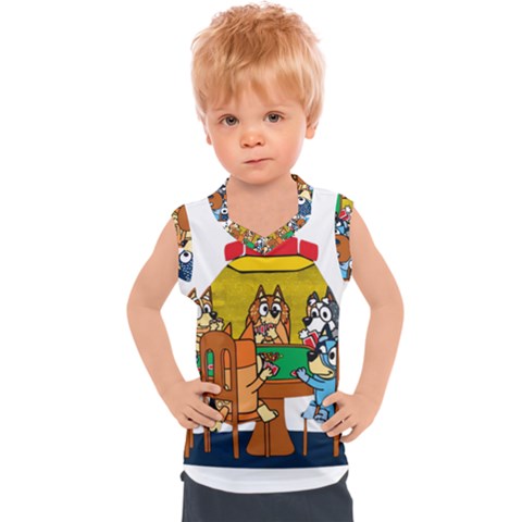 Bluey Kids  Sport Tank Top by avitendut