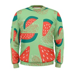 Watermelon Dots Summer Pattern Men s Sweatshirt by Bedest
