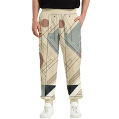 Boho Abstract Architecture Men s Elastic Waist Pants by Bedest