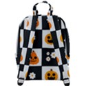 Seamless Halloween Pattern With Smiling Pumpkin 20240926 161714 0000 Zip Up Backpack View3